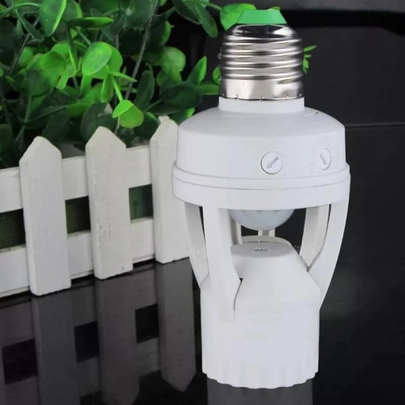 Sensor De Presença Com Fotocélula Para Lâmpada Soquete Bivolt
