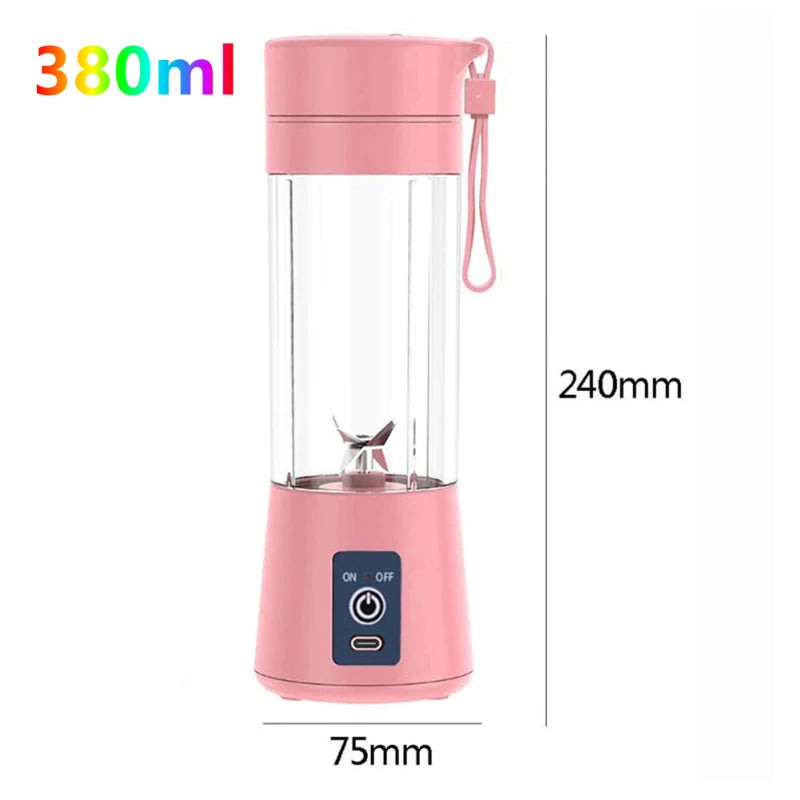 🥤 Mini Liquidificador Portátil USB — Sucos e Shakes a Qualquer Hora, em Qualquer Lugar!